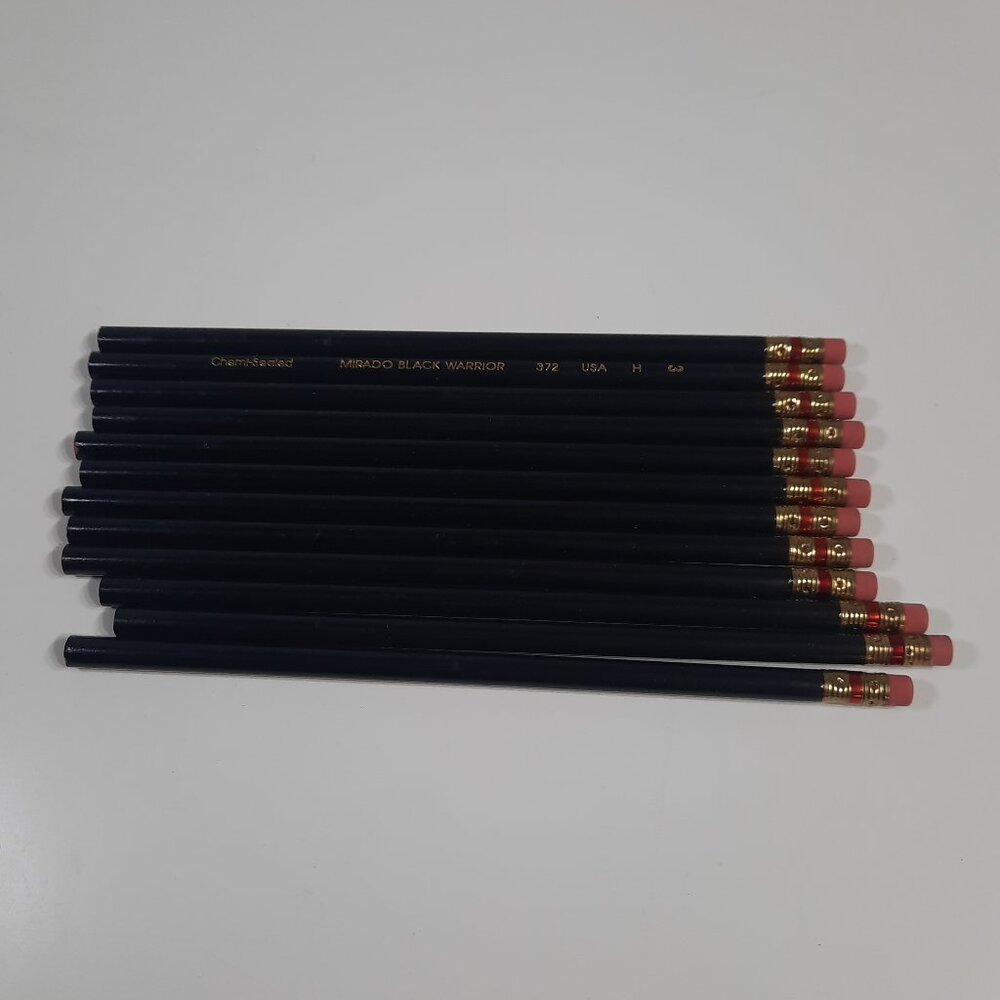 Mirado Black Warrior Pencils Premium #3 - Lot Of 12 Unused New